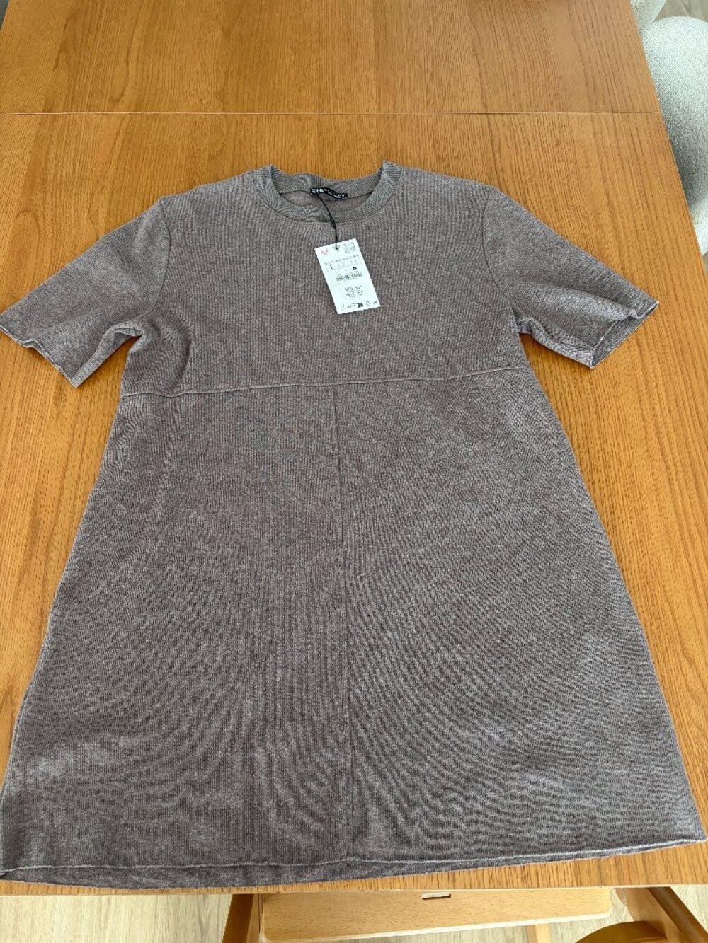 Zara Dress (new with tag) L light brown